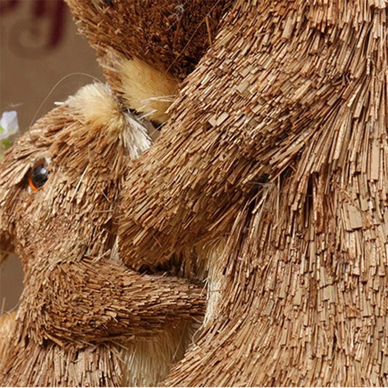 New Easter Creative Mother and Child Rabbit Decoration