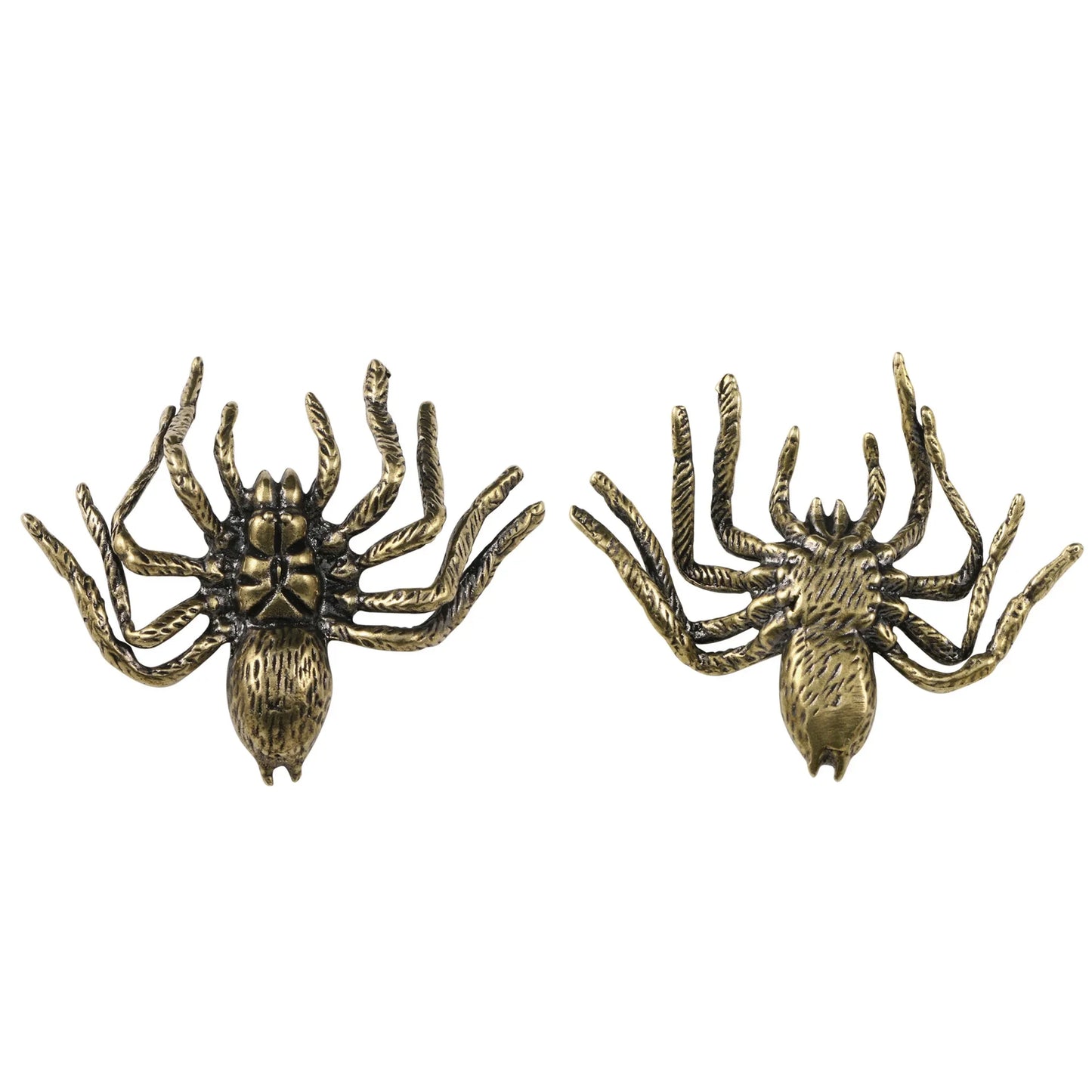 Retro Style Solid Copper Tarantula Spider Figurine