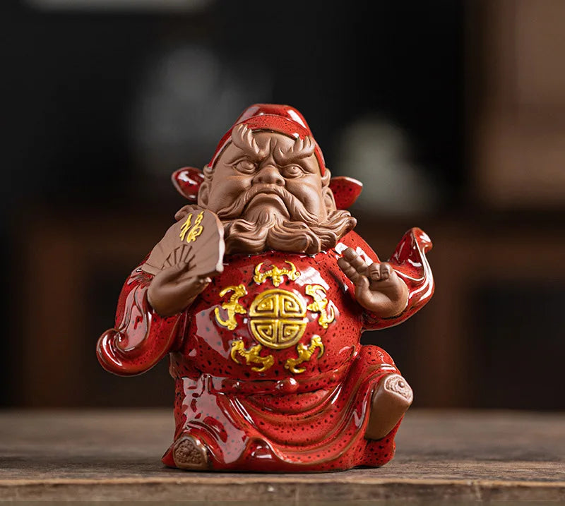 Ceramic Zhong Kui Figurine that Wards off Evil