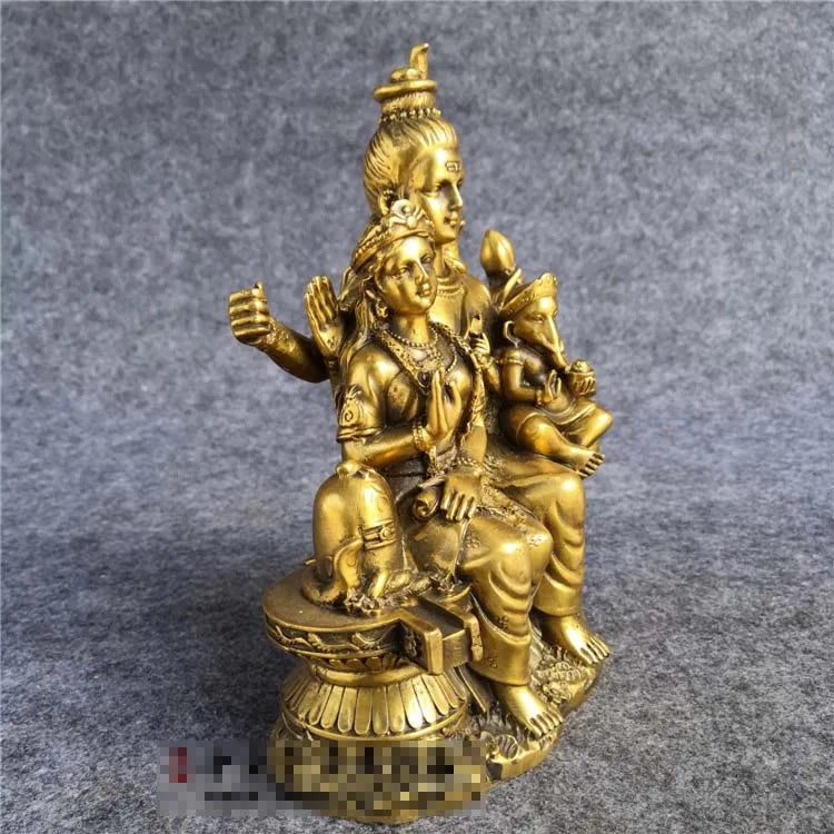 Mata Parvati and Lord Shiva Figurine