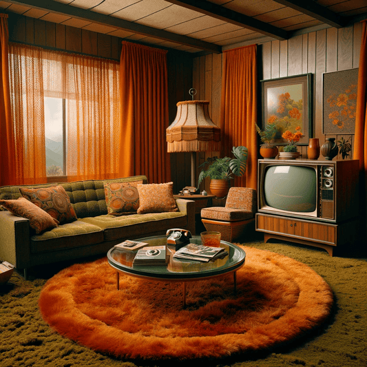 A Step-by-Step Guide to Recreating a Stylish 70s Living Room