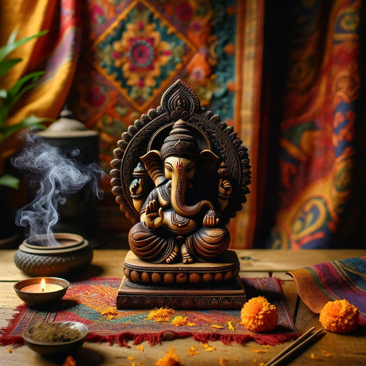 Wooden Ganesha Statues vs Marble Ganesha Statues: Pros and Cons