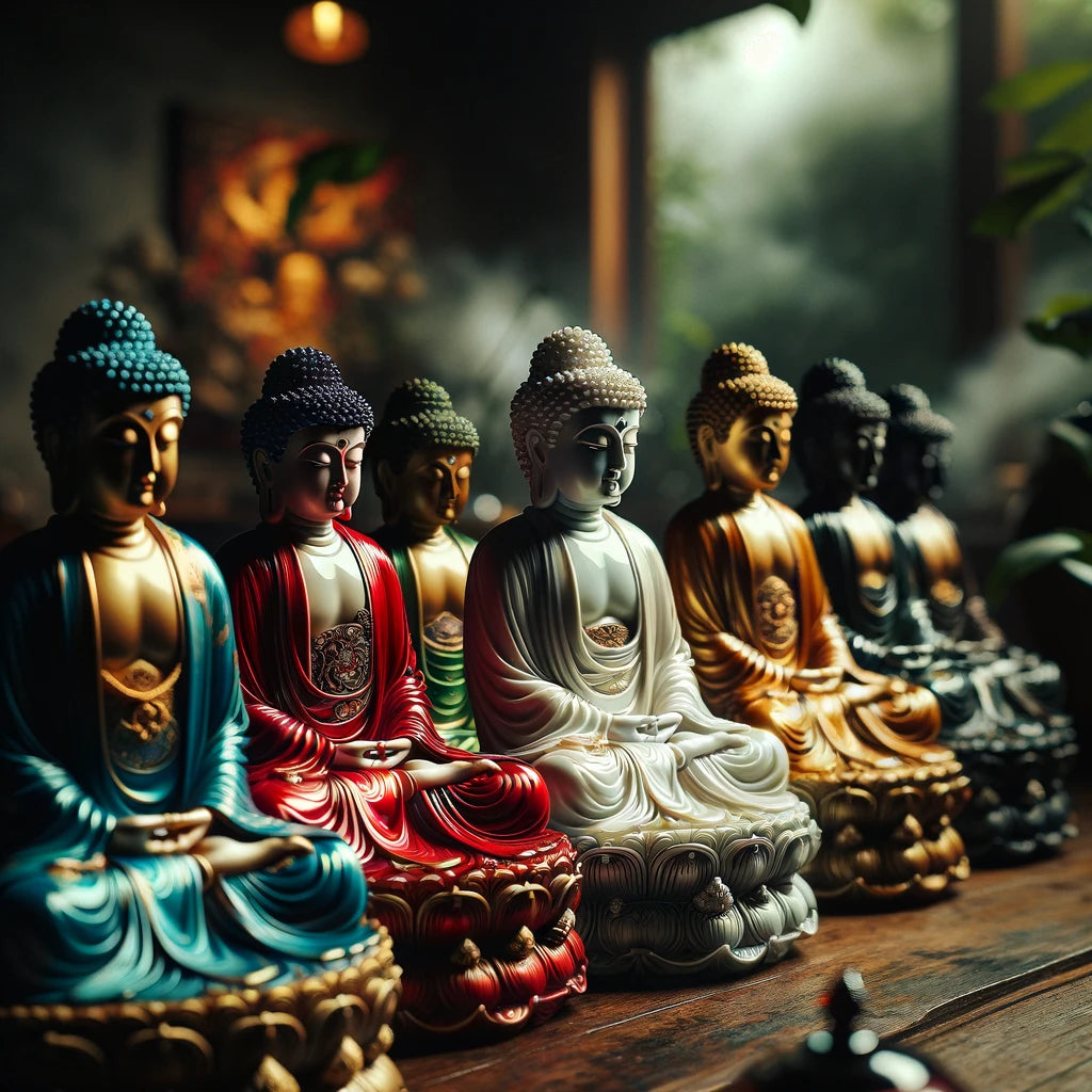 The Significance of Colors in Buddha Statues and Figurines