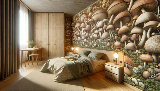 15 Ways to Liven-Up Your Walls with Quirky Mushroom Decor