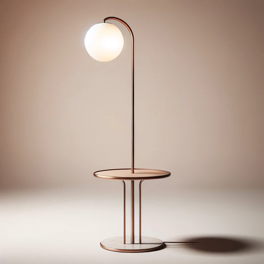 How Floor Lamps with Tables Add Functionality and Style