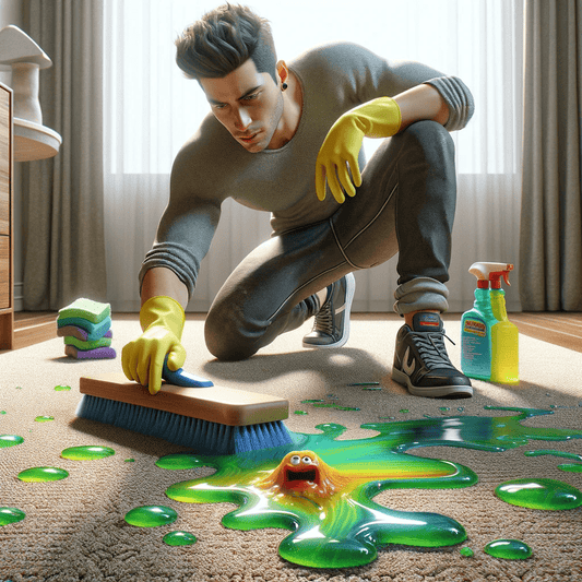 How to Get Slime Out of Carpet (A DIY Guide)