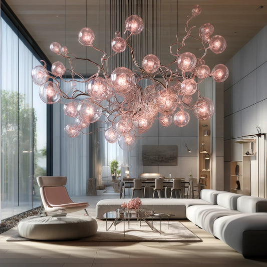 7 Ways Pink Bubble Chandeliers Will Make Your Home Quirky