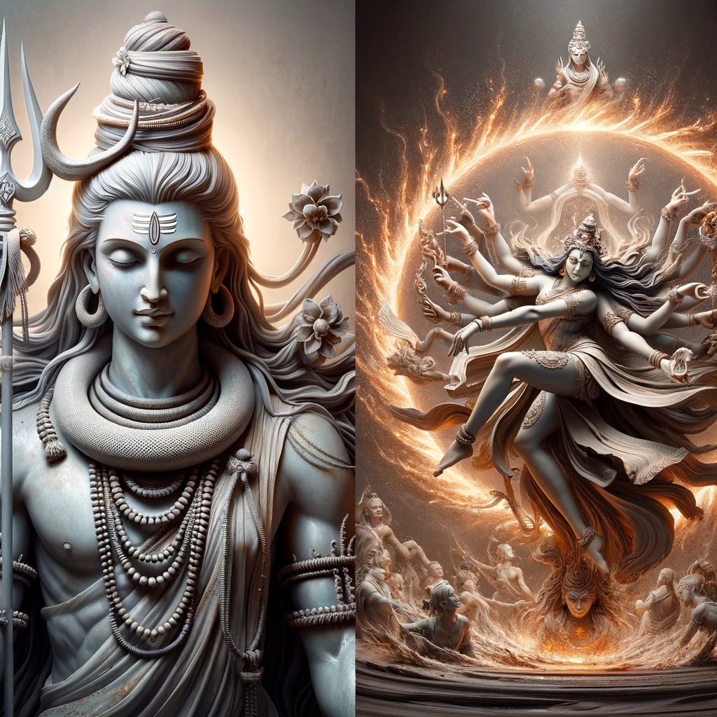 Difference between Shiva Statue and Nataraja Statue