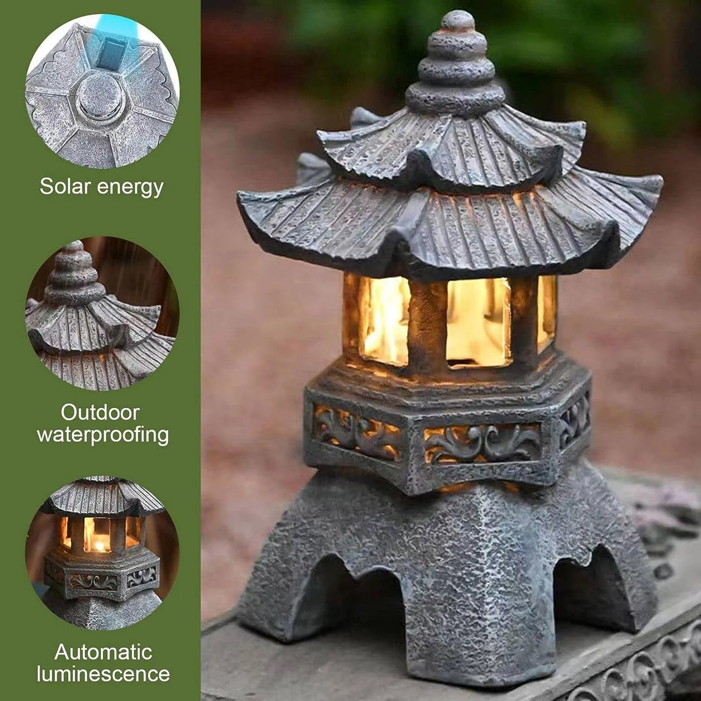 Pagoda Lantern Statue for Garden