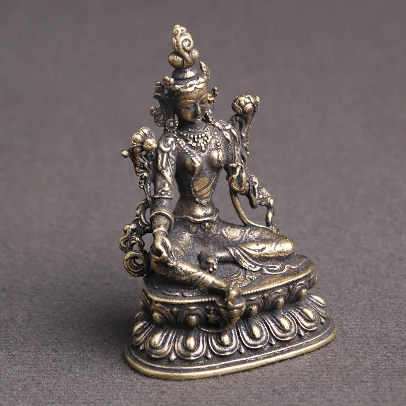 Tara Copper Statue: Small Size