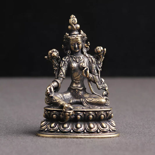 Tara Copper Statue: Small Size