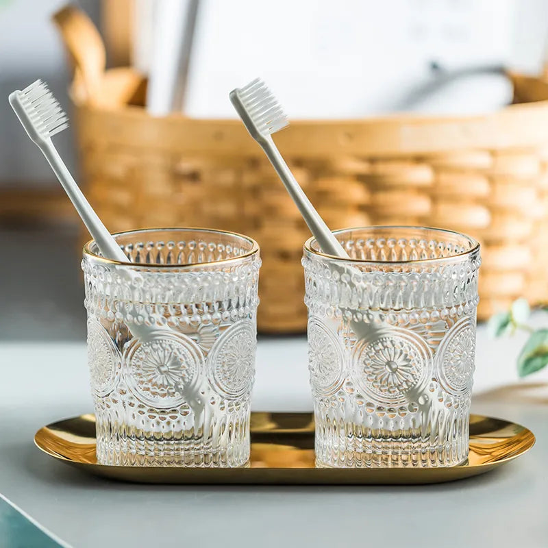 Nordic Glass Toothbrush Holder