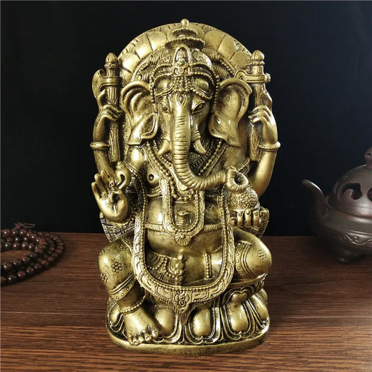 Good-Luck Bringing Lord Ganesha Statue for Home & Office
