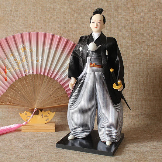 30cm Traditional Japanese Samurai & Ninja Figurines