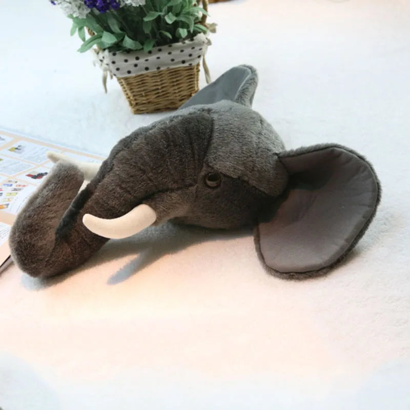 Elephant Wall Decoration Stuffed Toy