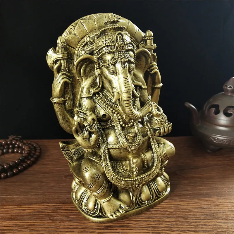 Good-Luck Bringing Lord Ganesha Statue for Home & Office