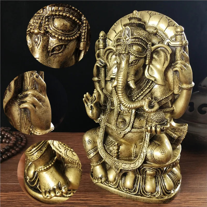 Good-Luck Bringing Lord Ganesha Statue for Home & Office