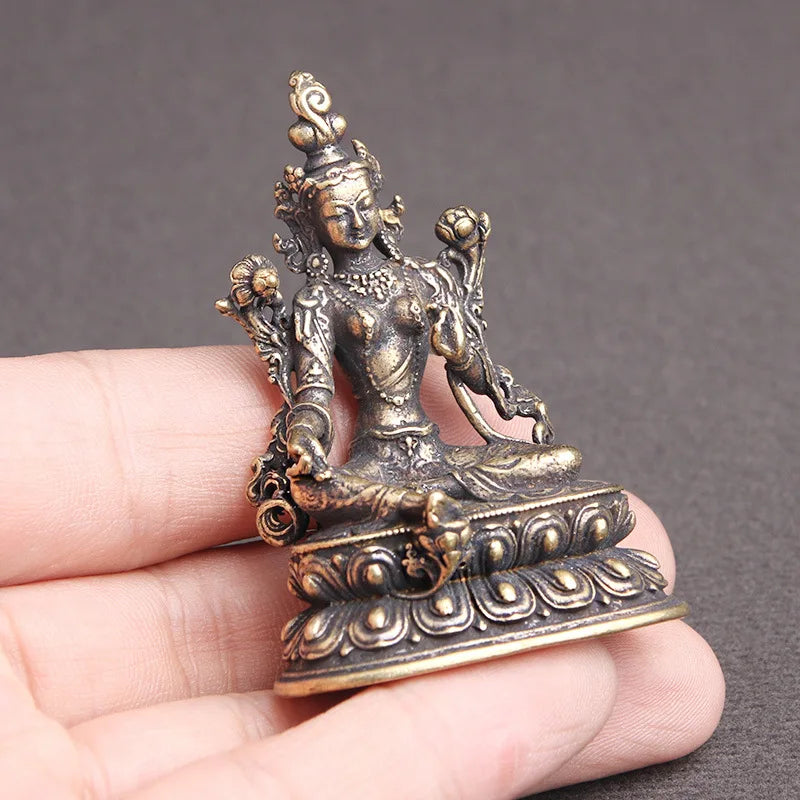 Tara Copper Statue: Small Size