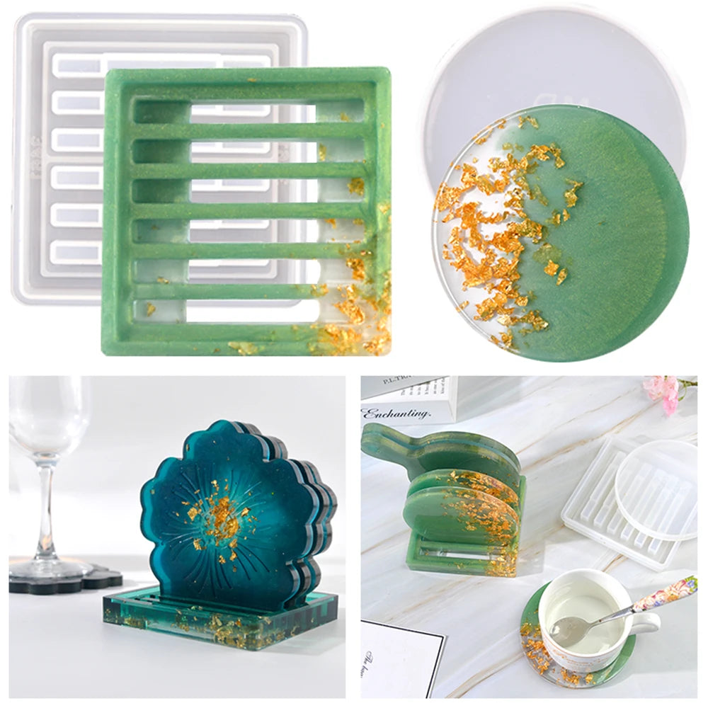 DIY Resin Coaster and Tray Molds