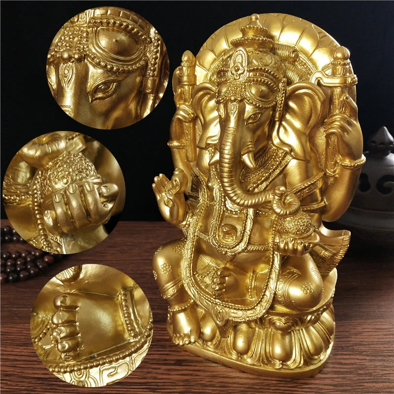 Good-Luck Bringing Lord Ganesha Statue for Home & Office