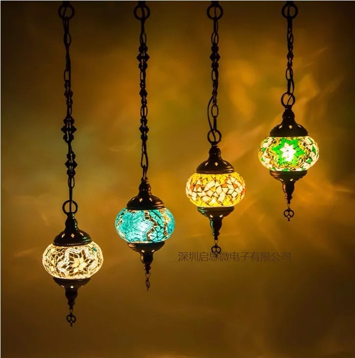 Handmade Turkey Ethnic Pendant Lamp