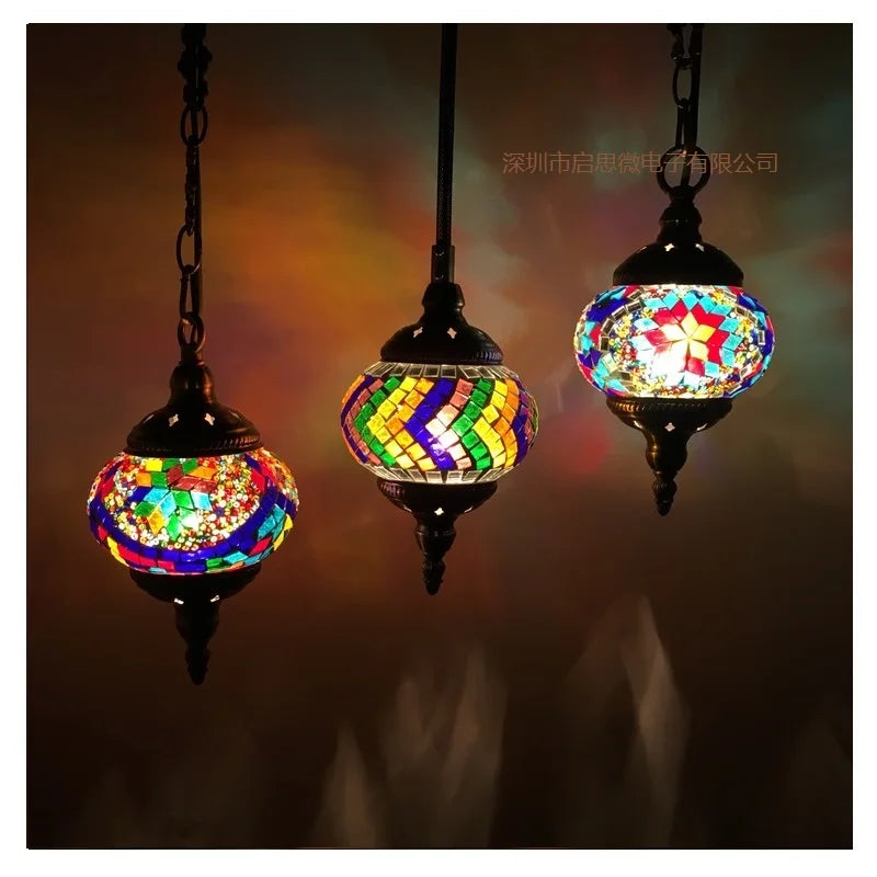 Handmade Turkey Ethnic Pendant Lamp