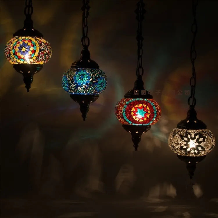 Handmade Turkey Ethnic Pendant Lamp