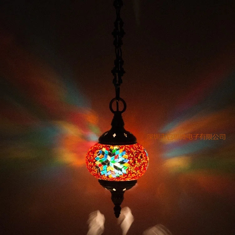 Handmade Turkey Ethnic Pendant Lamp