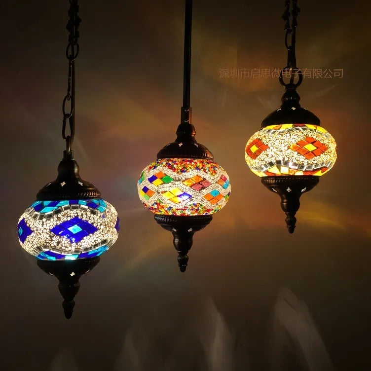 Handmade Turkey Ethnic Pendant Lamp