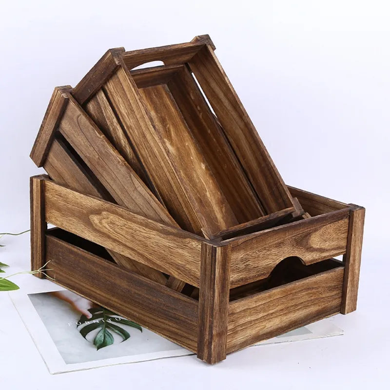 Elegant Wooden Storage Box