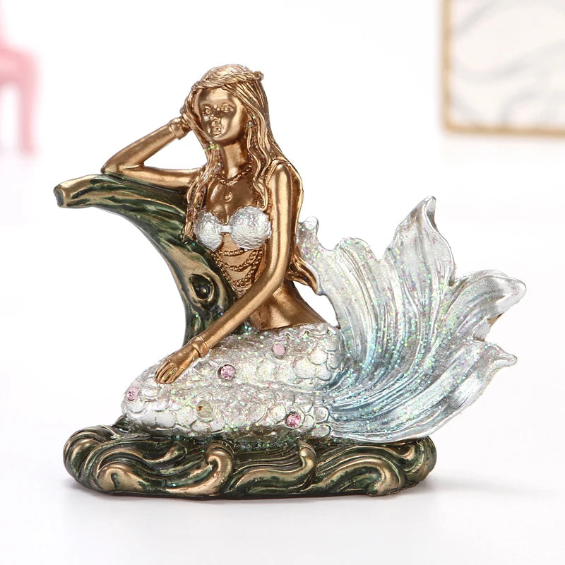 Resin Mermaid Figure