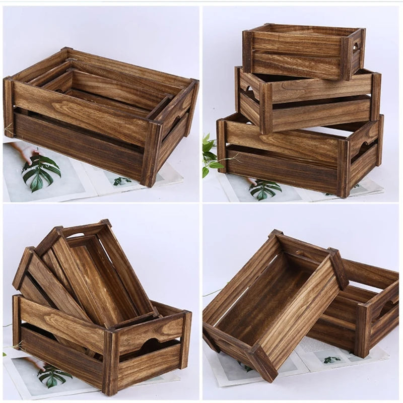 Elegant Wooden Storage Box