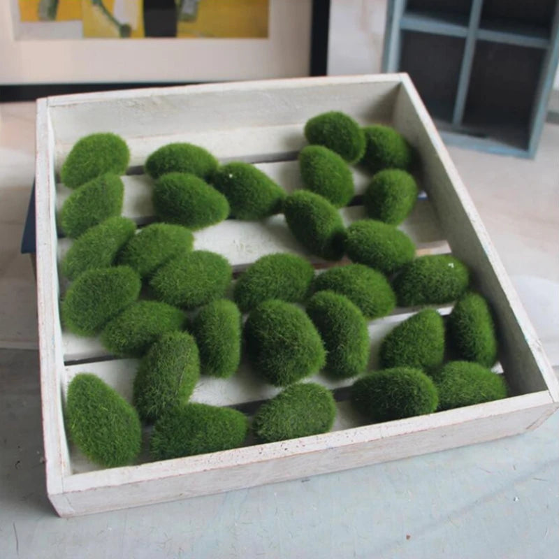 Artificial Moss Foam Stones