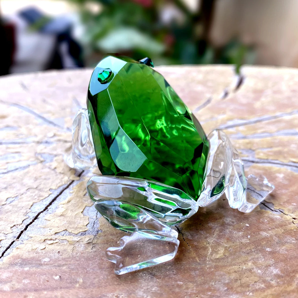 Crystal Frog Mini Figurine