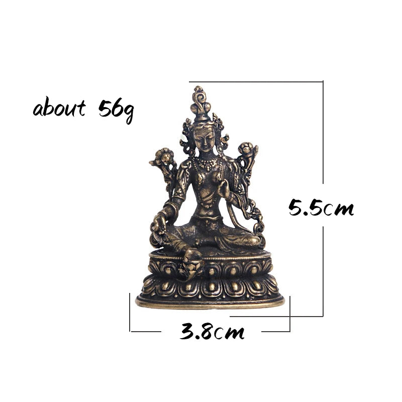 Tara Copper Statue: Small Size