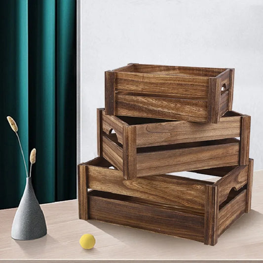 Elegant Wooden Storage Box
