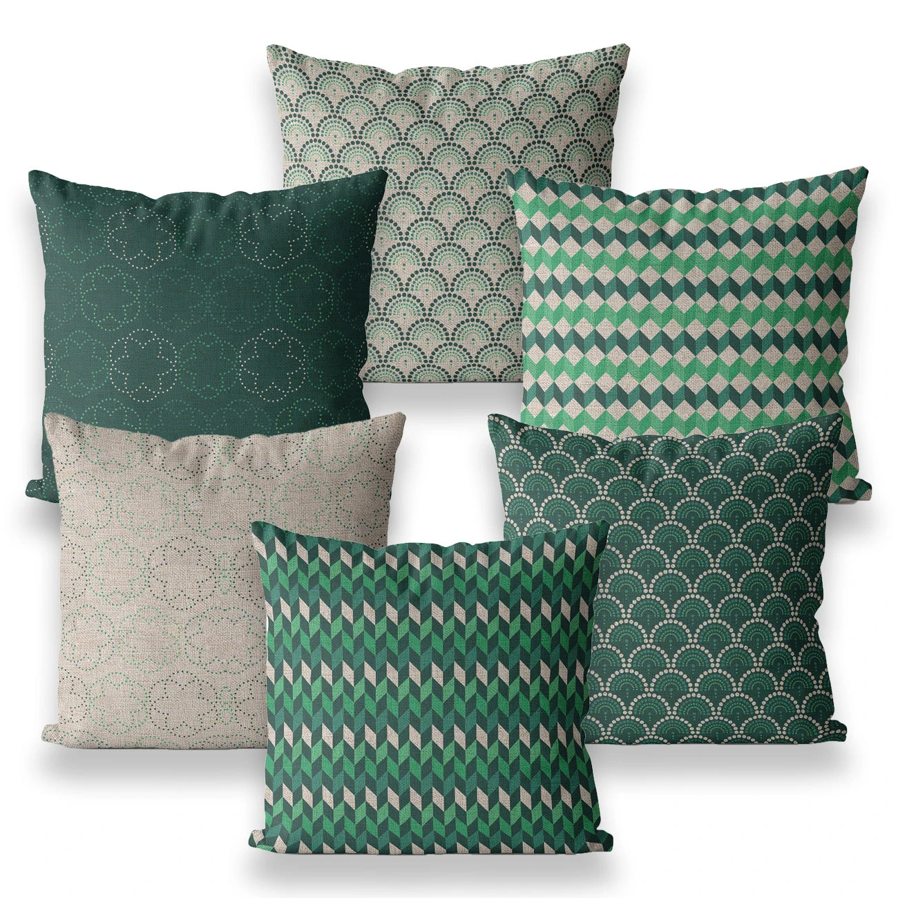 Plaid Pistachio Green Pillow Case