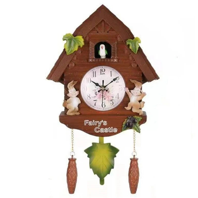 European Quartz Cuckoo Wall Clock