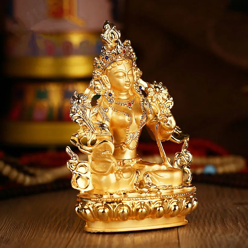 Splendid Golden Tara Figurine