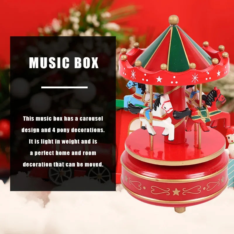 Christmas Carousel Music Toy