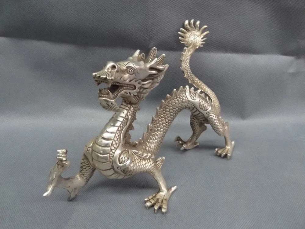 Silver Colored Zodiac Dragon