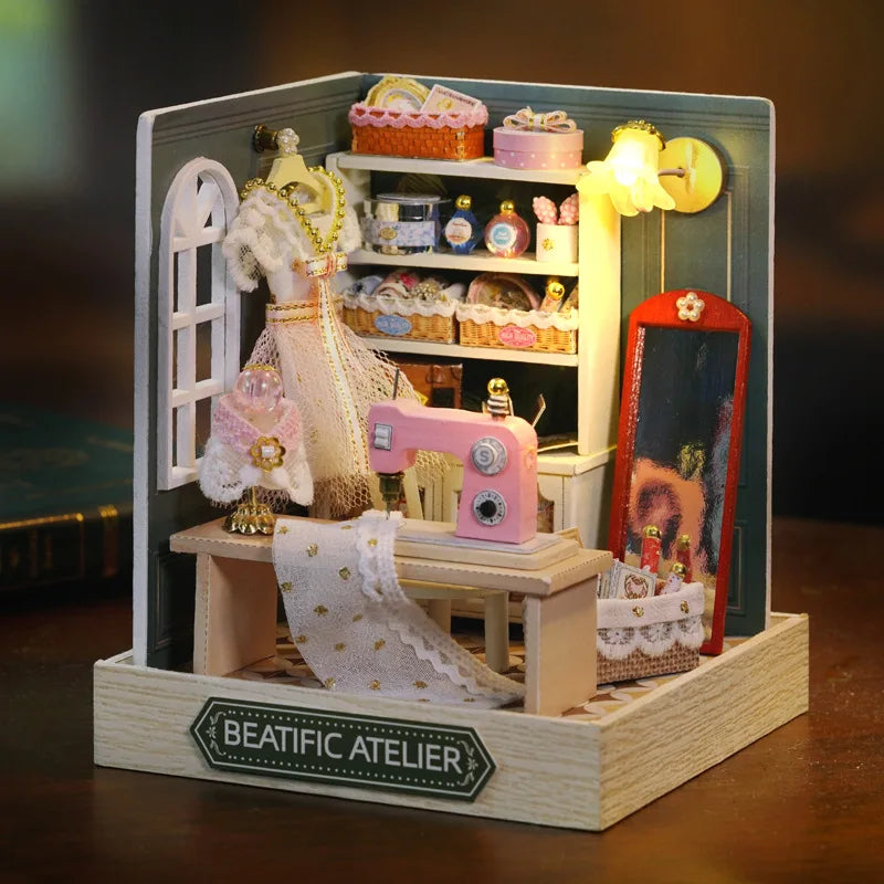 Mini Miniature Doll House DIY Kit