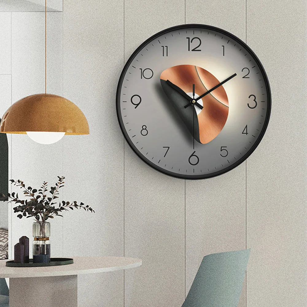 Simple Round Quartz Wall Clock