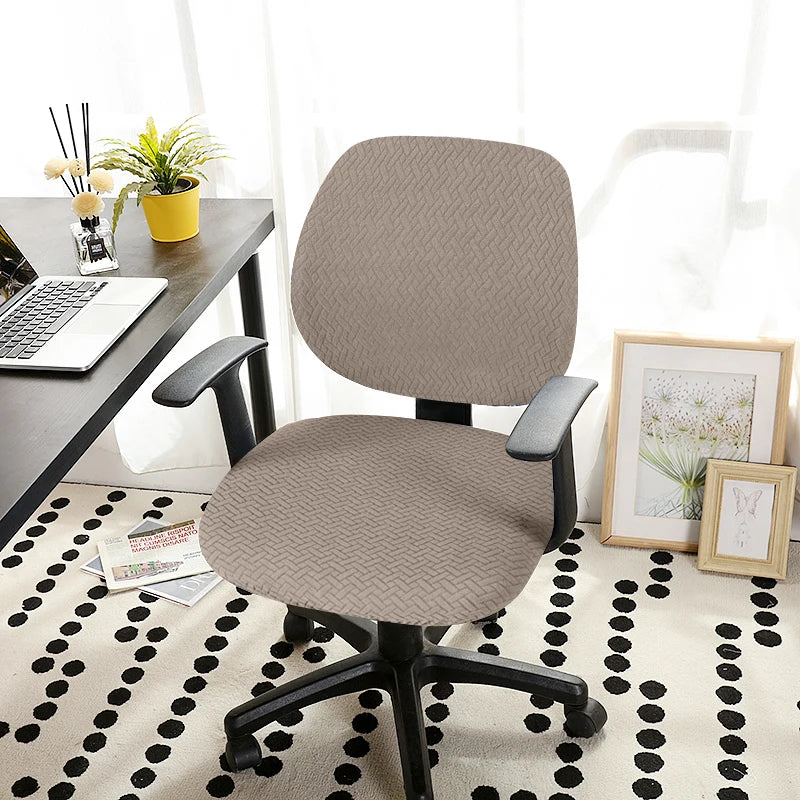 Split Swivel Chair Cover