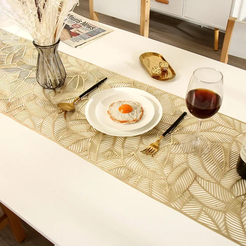 Bronze PVC Table Runner