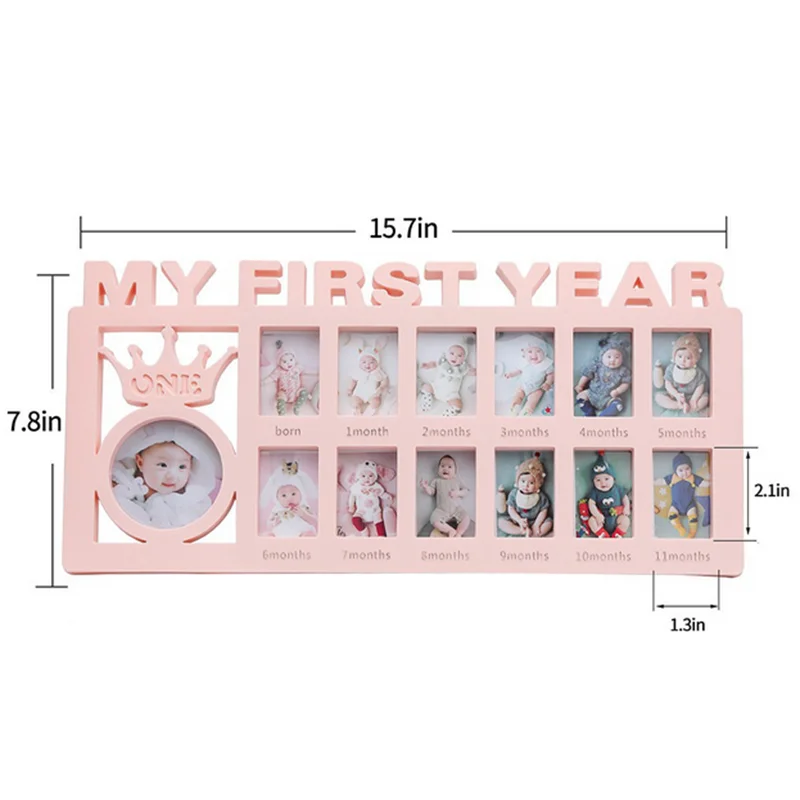 My First Year Baby Keepsake Frame