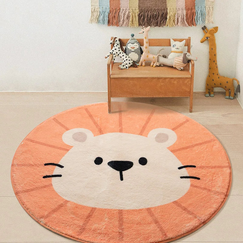 Cartoon Themed Round Rugs