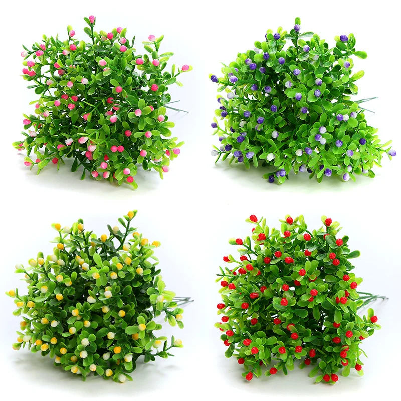 Artificial Fern Plants: Plastic Shrubs for Home and Office