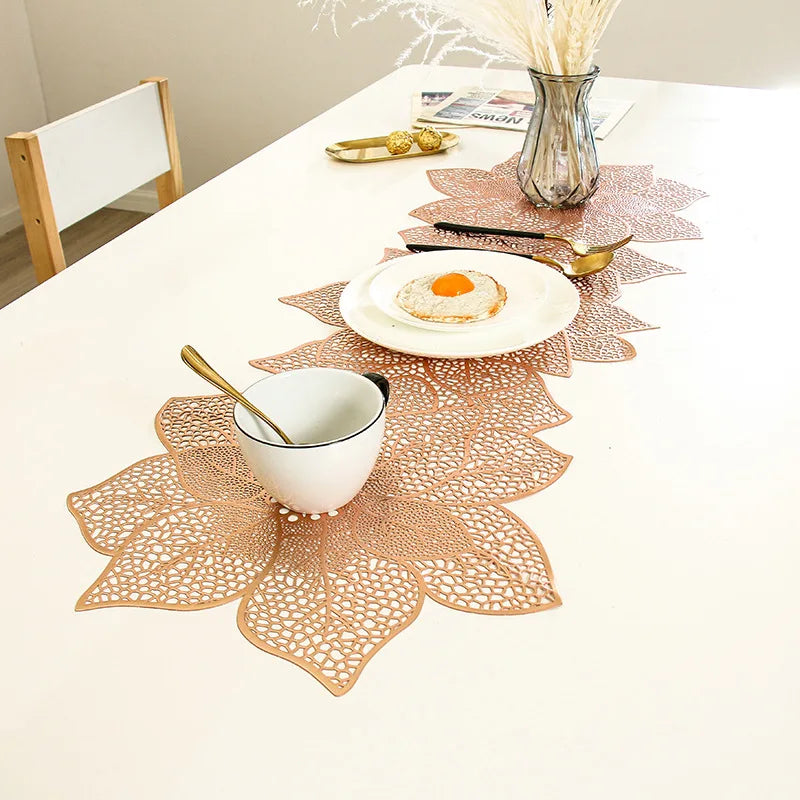 Metal-Style Stylish Table Runner