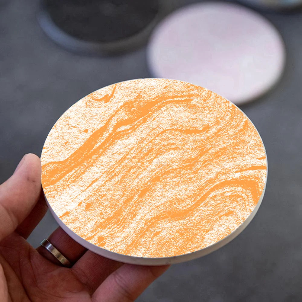 Marble Style Ceramic Coaster